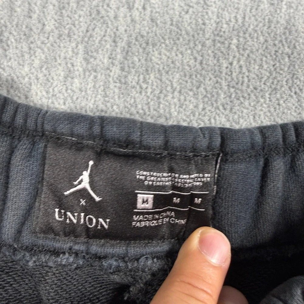 Air Jordan x Union NRG Vault AJ Flight Shorts Black Medium